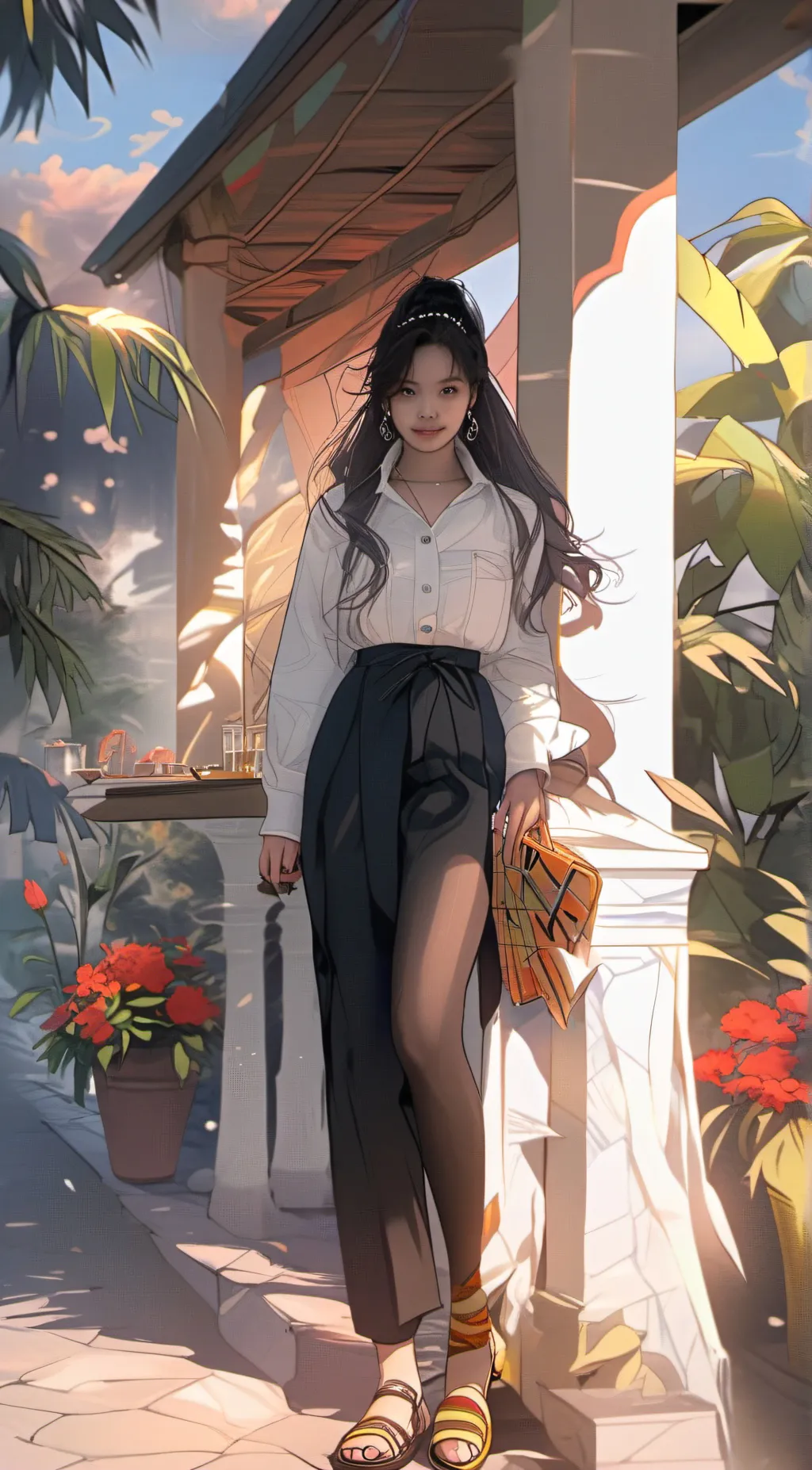 ai character: Hannah jen background