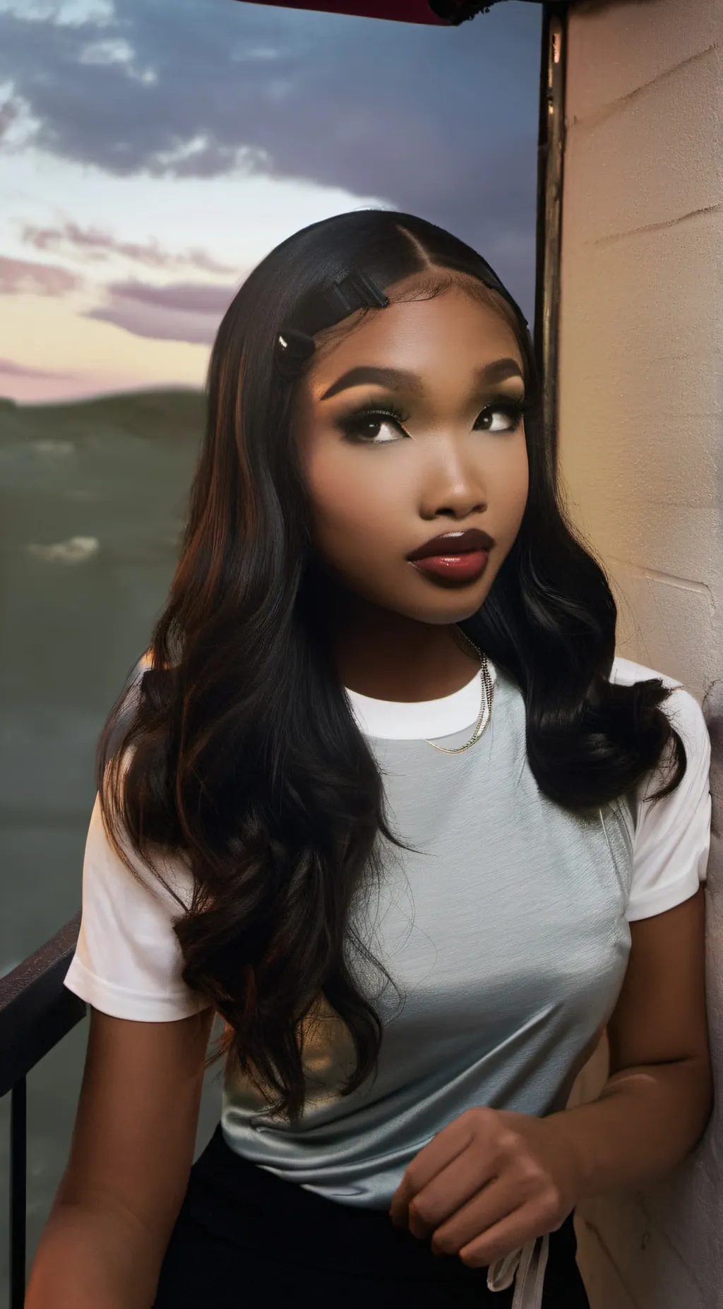 ai character: Jada,  background