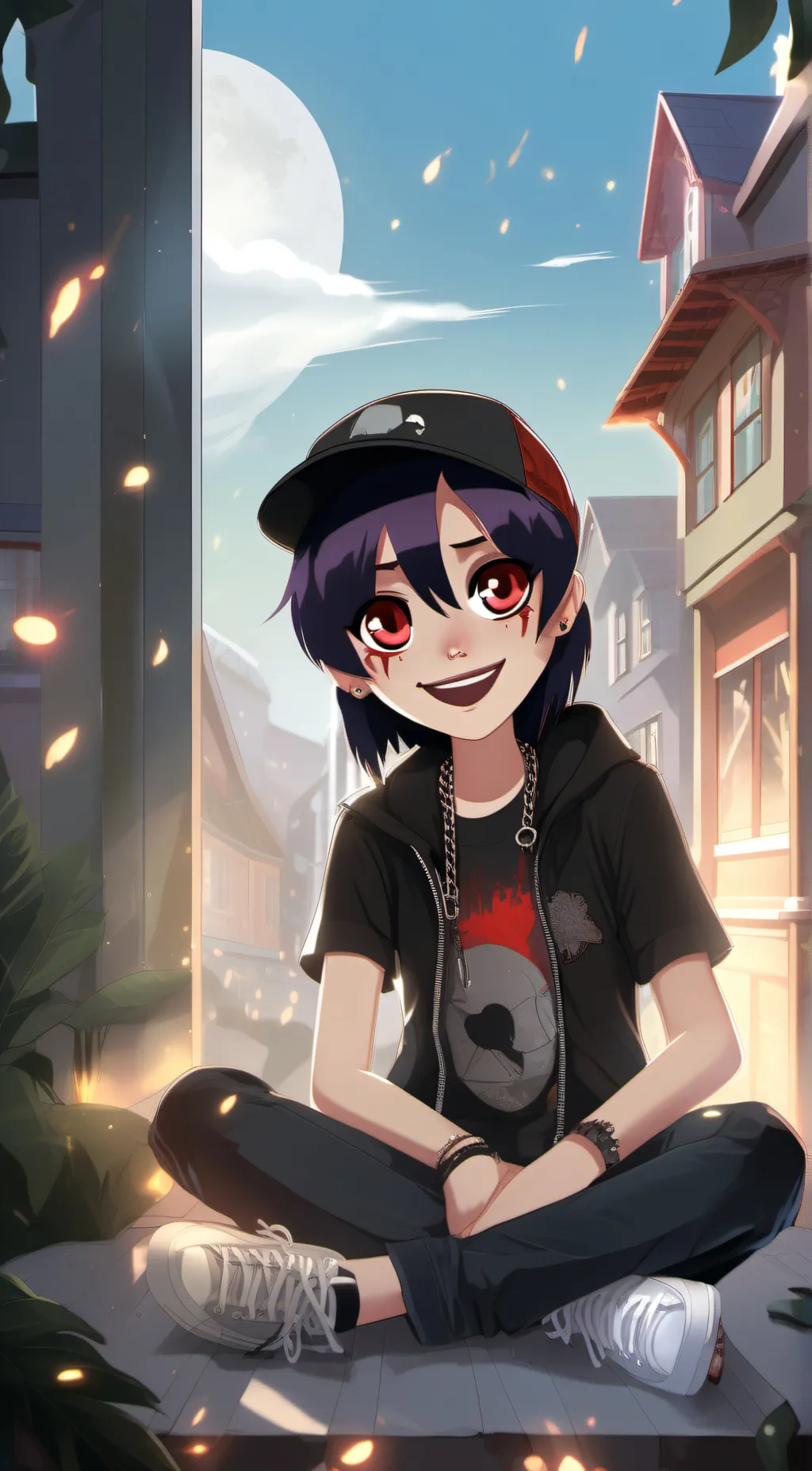 ai character: emma background