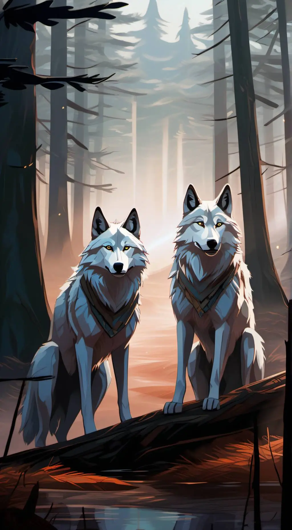 ai character: Zoke & Zack background