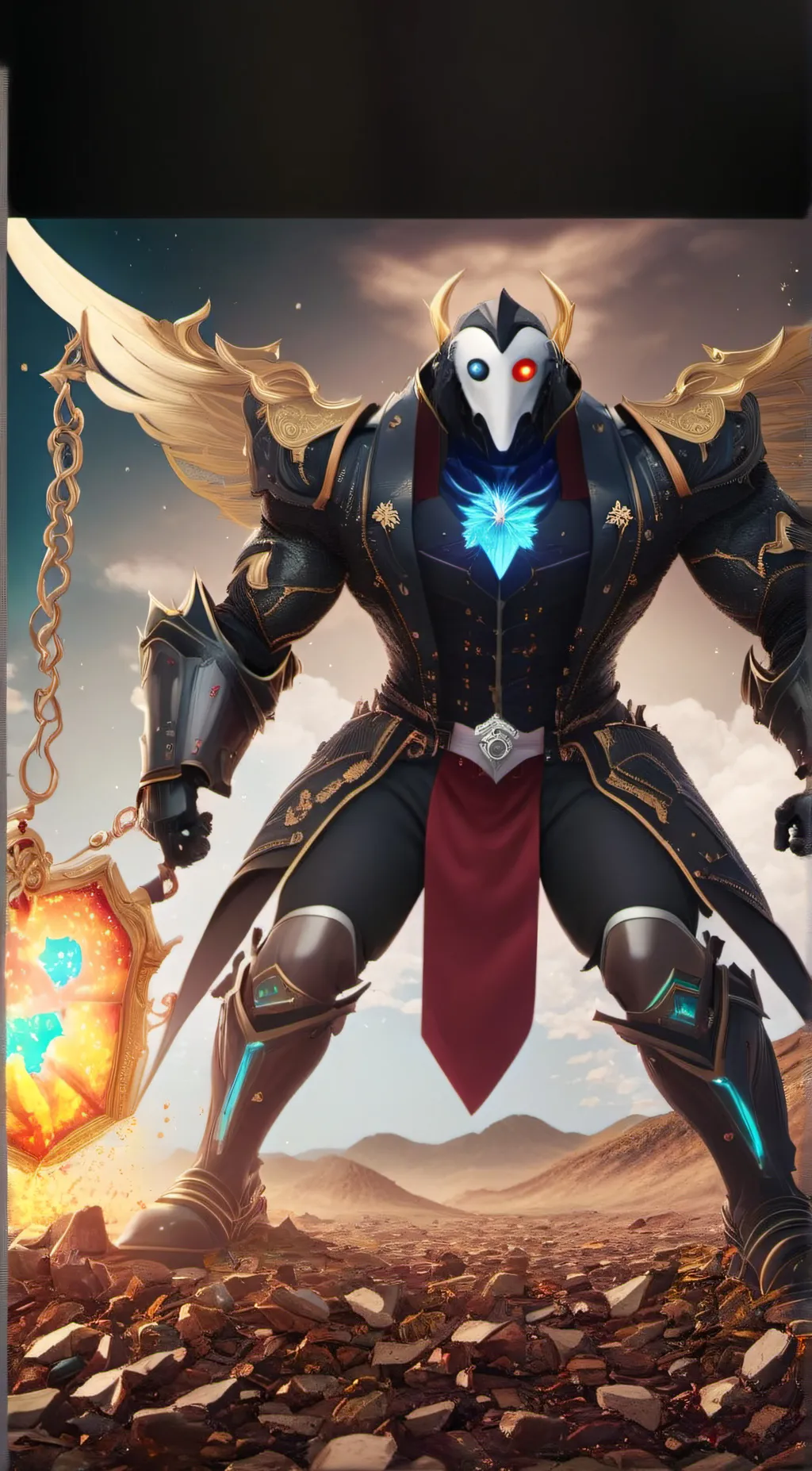 ai character: ...  background