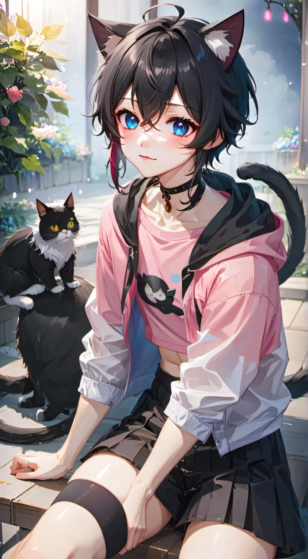 ai character: ✨Miken✨ background