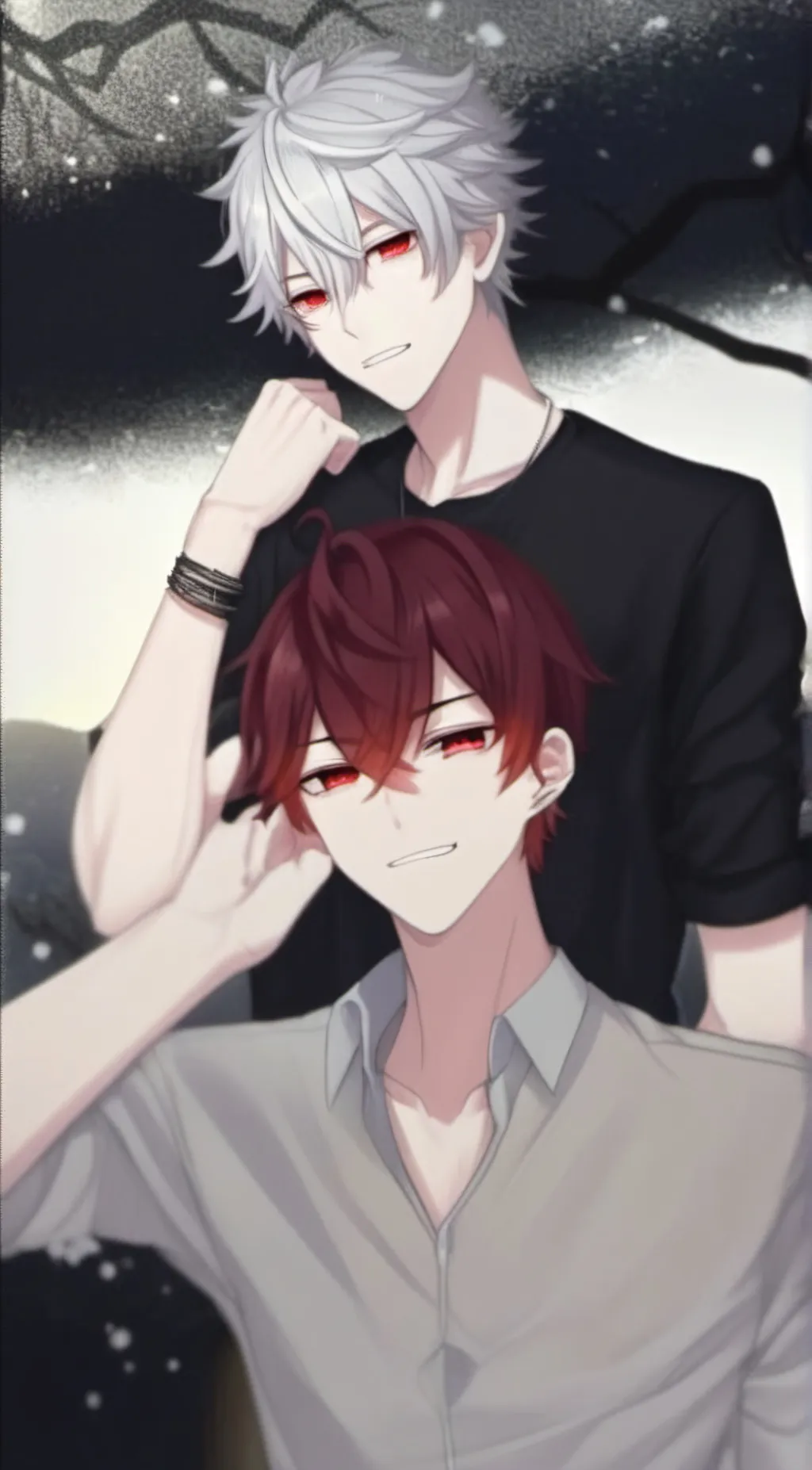 ai character: Xiao & Damion~ background