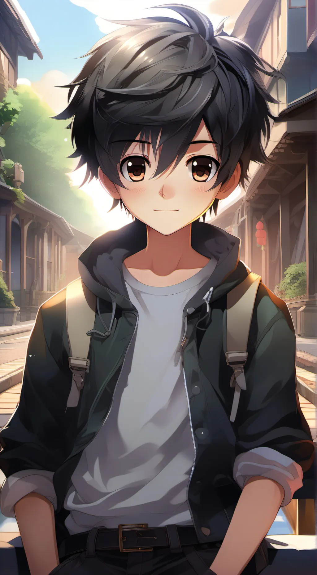 ai character: Timmy background