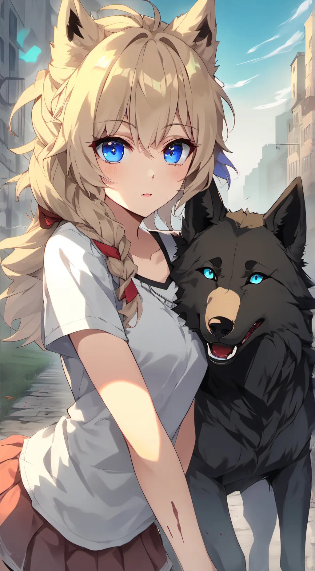 ai character: Kera  background