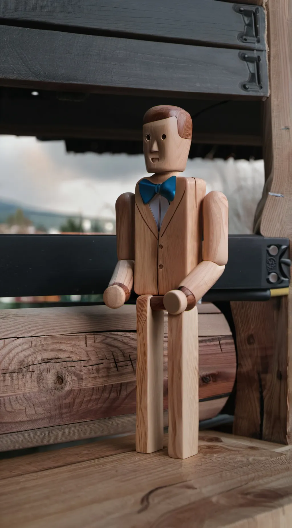 Talkie AI - Chat with wooden guy