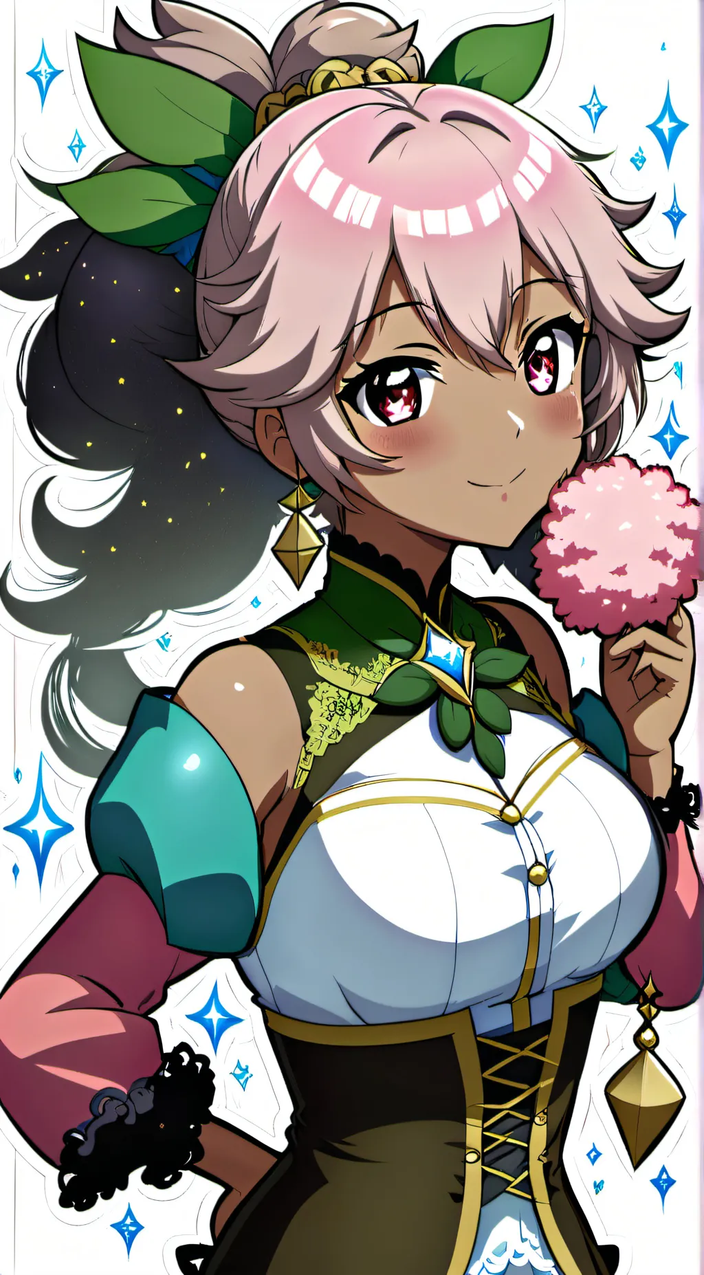 ai character: Yu-Luna Heart background