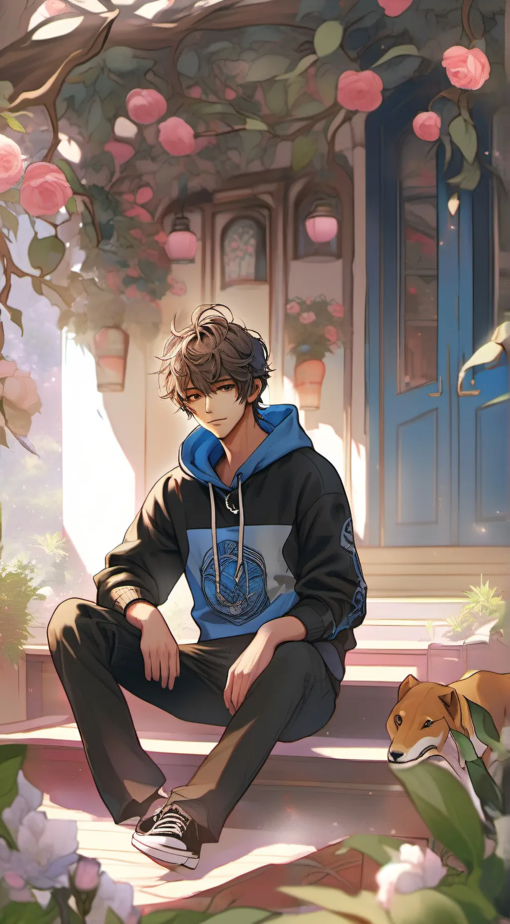 ai character: Aaron background