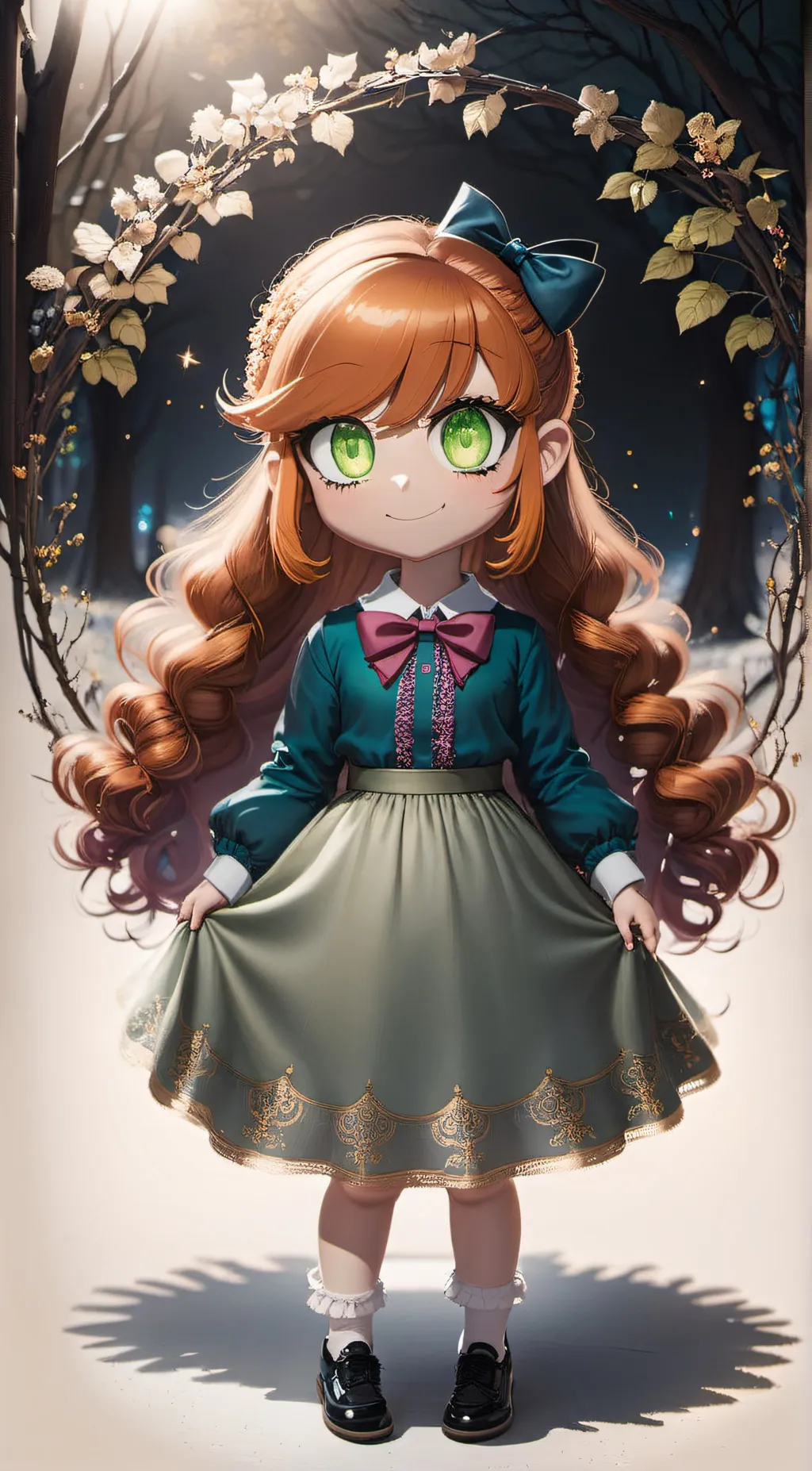 ai character: Elizabeth afton background