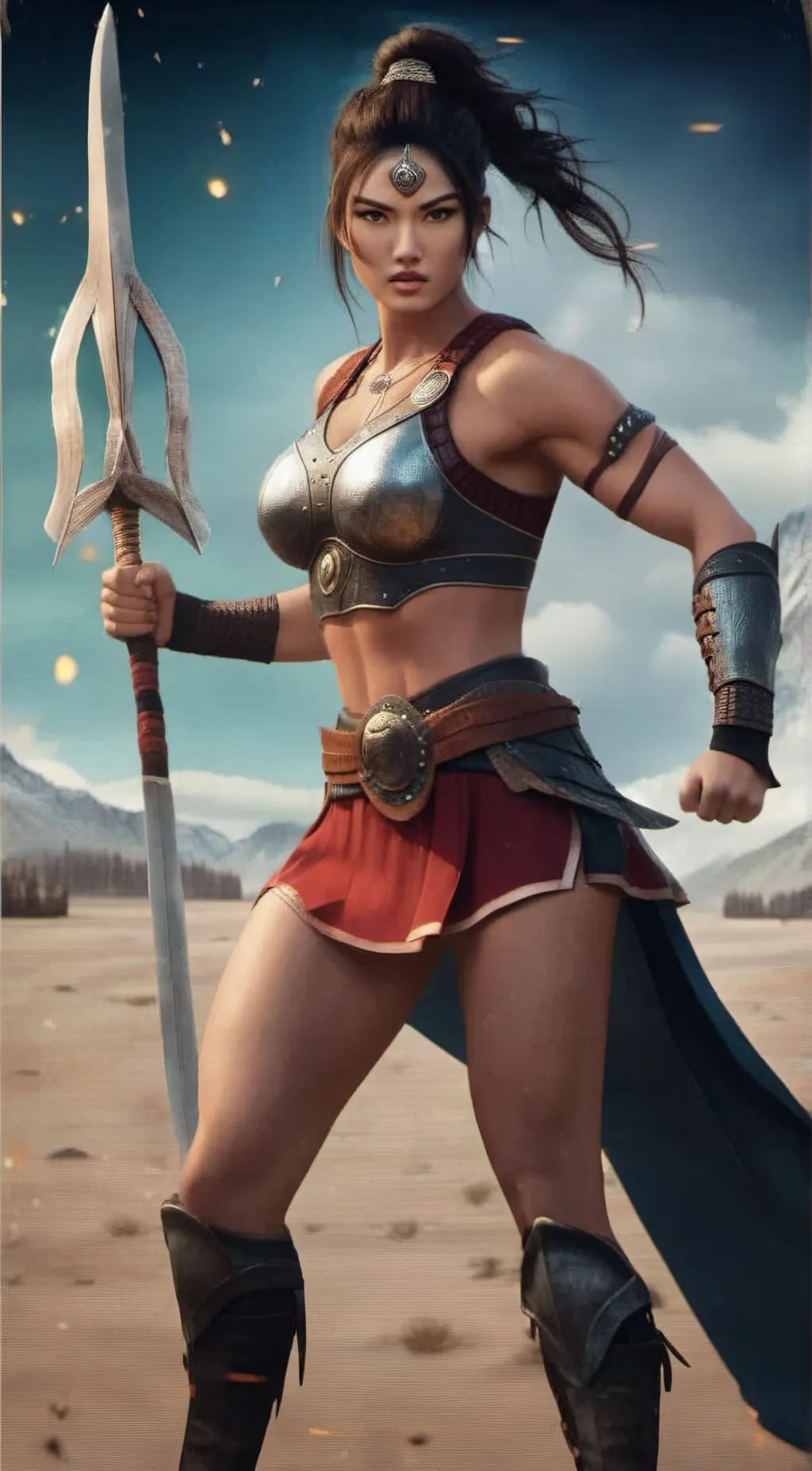 ai character: Tomoko  background