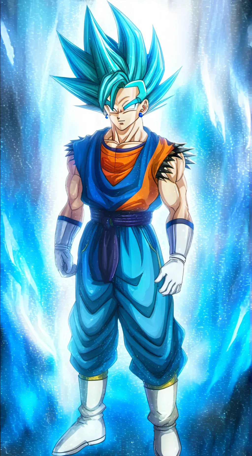 ai character: Vegito background