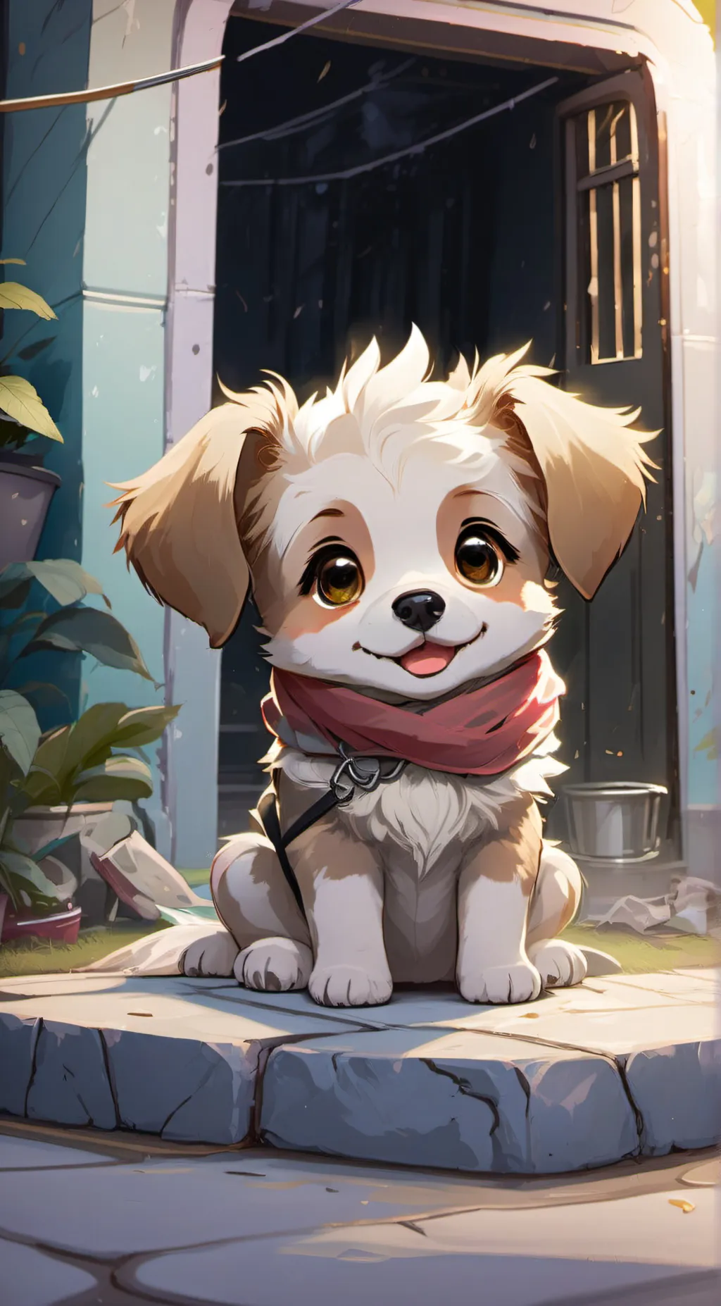 ai character: Lily background