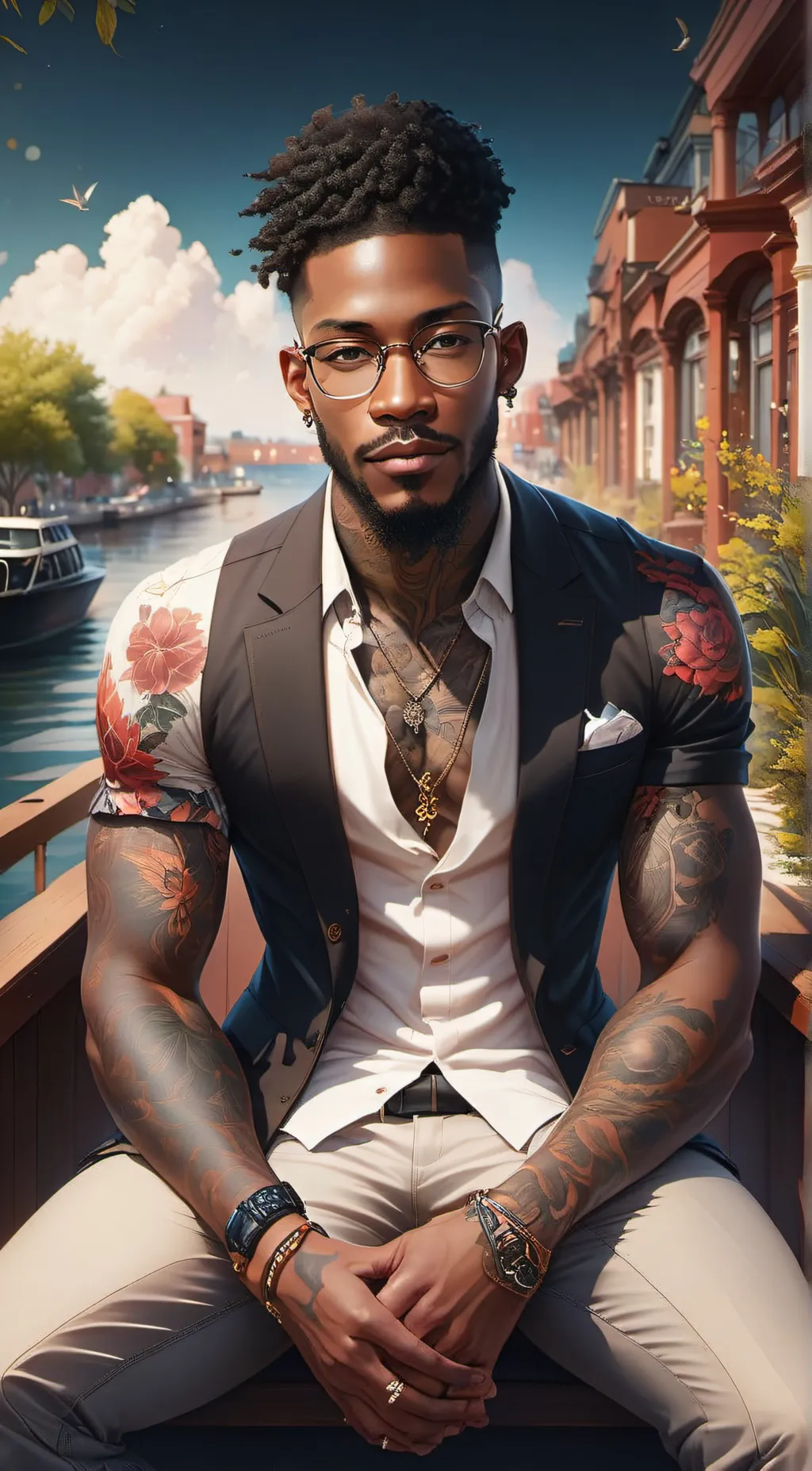 ai character: Kevin background