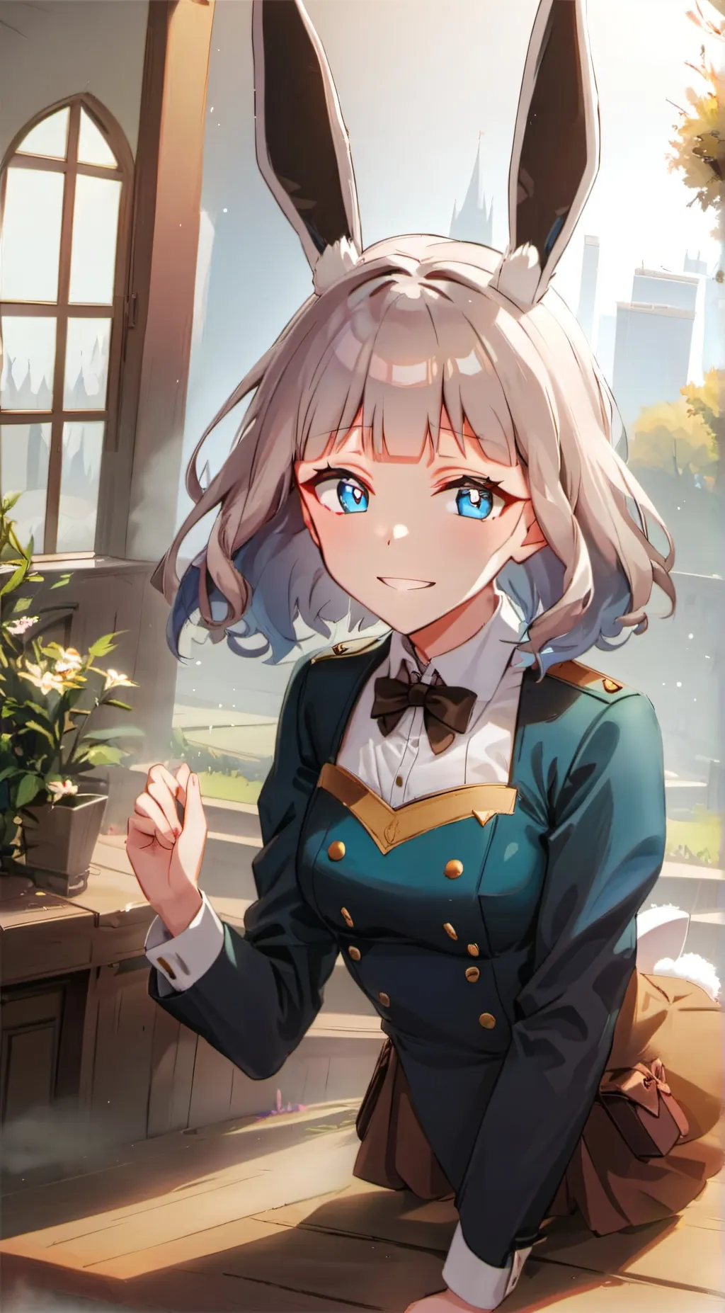 ai character: Ashley background