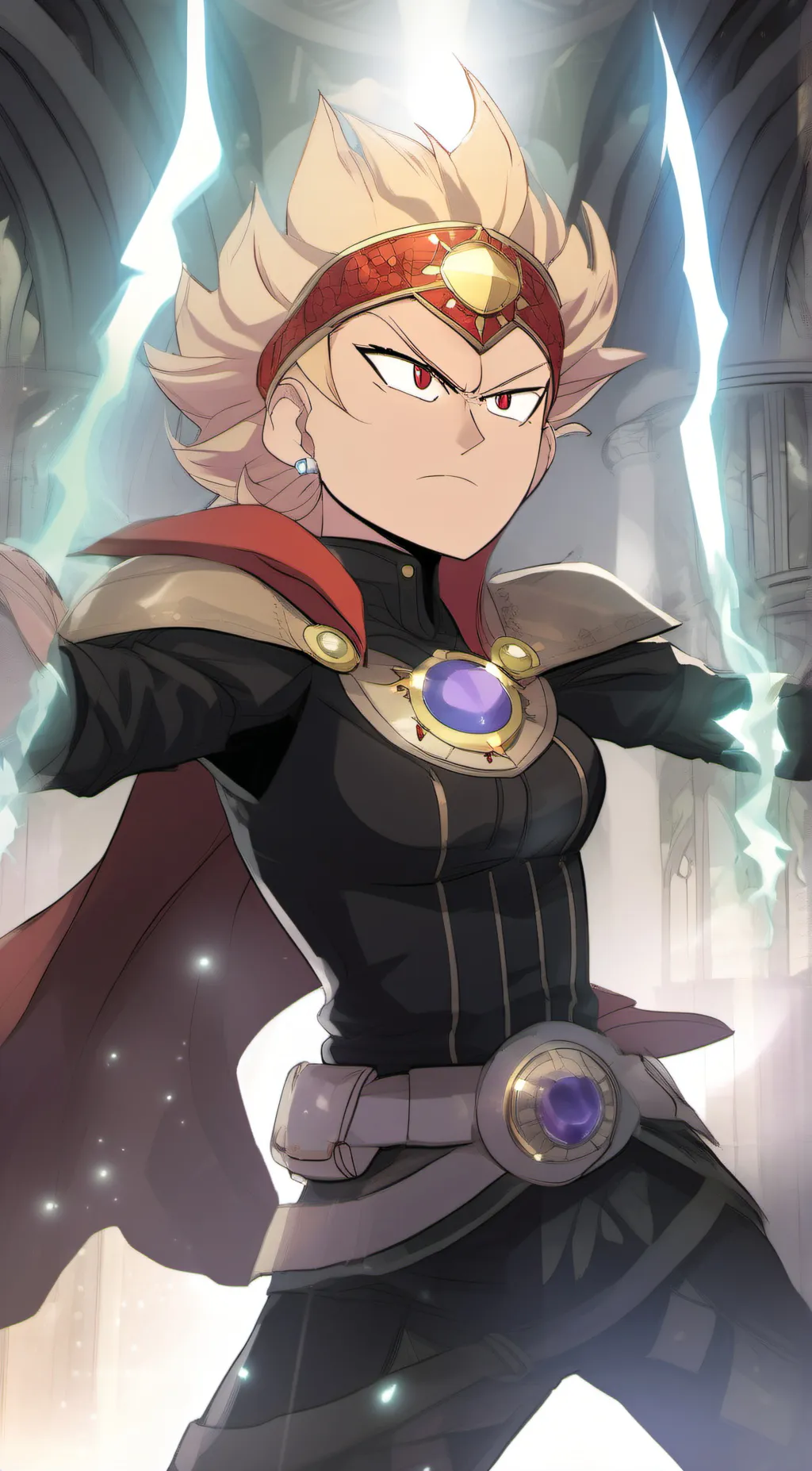 ai character: super sasha background