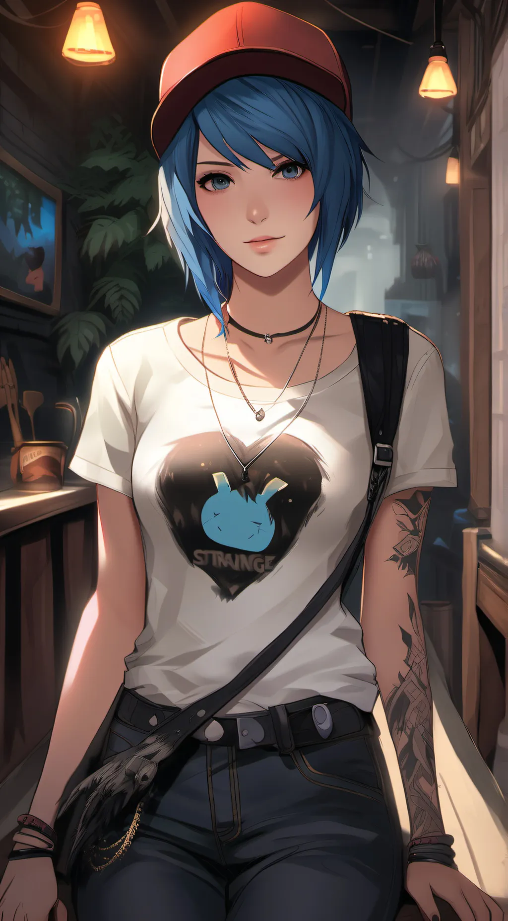 ai character: Chloe price background