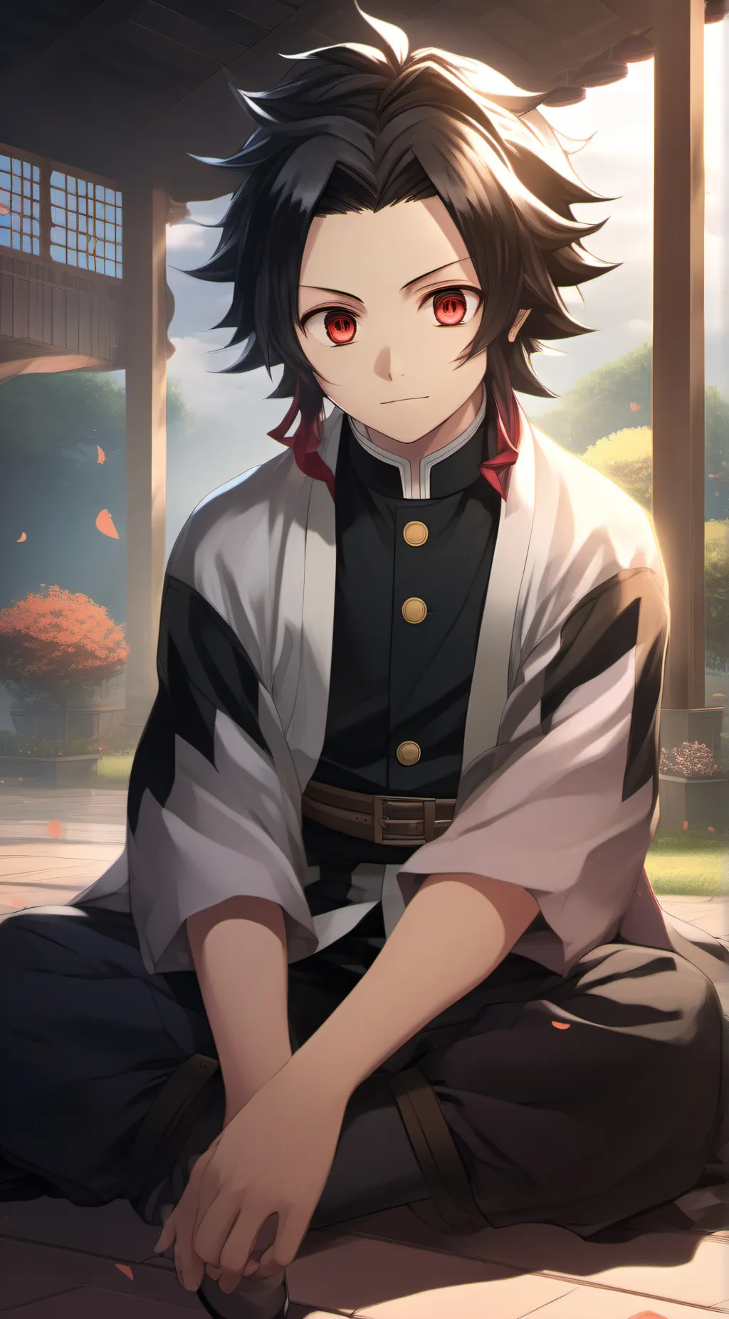 ai character: Hashiras background