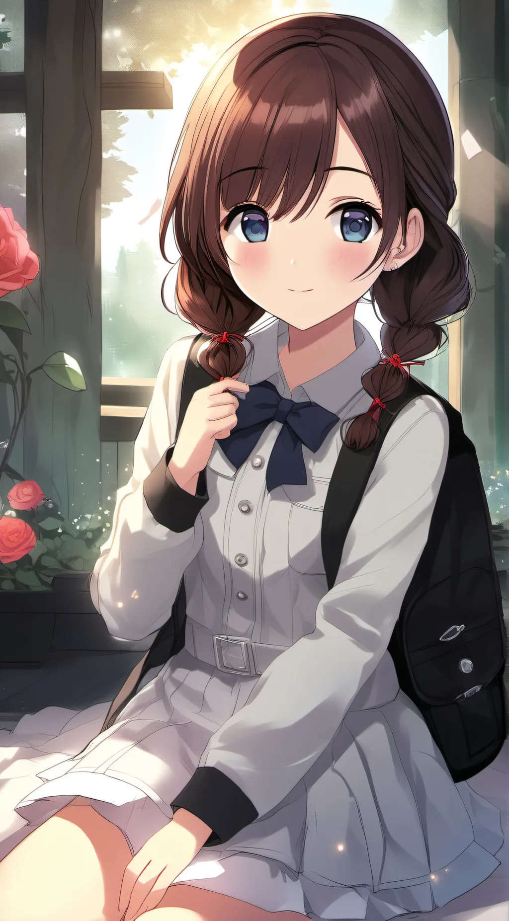 ai character: Making background