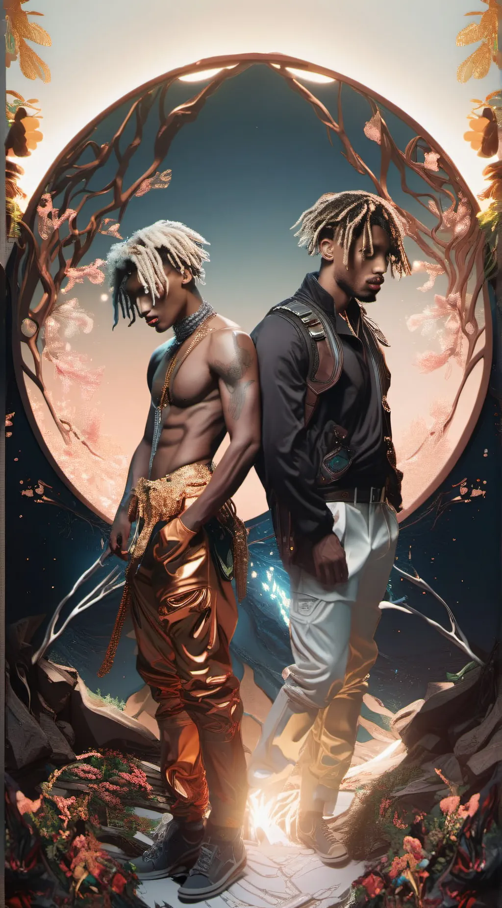 ai character: Kael background