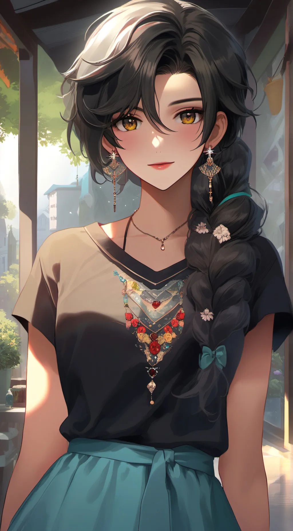 ai character: sofie background