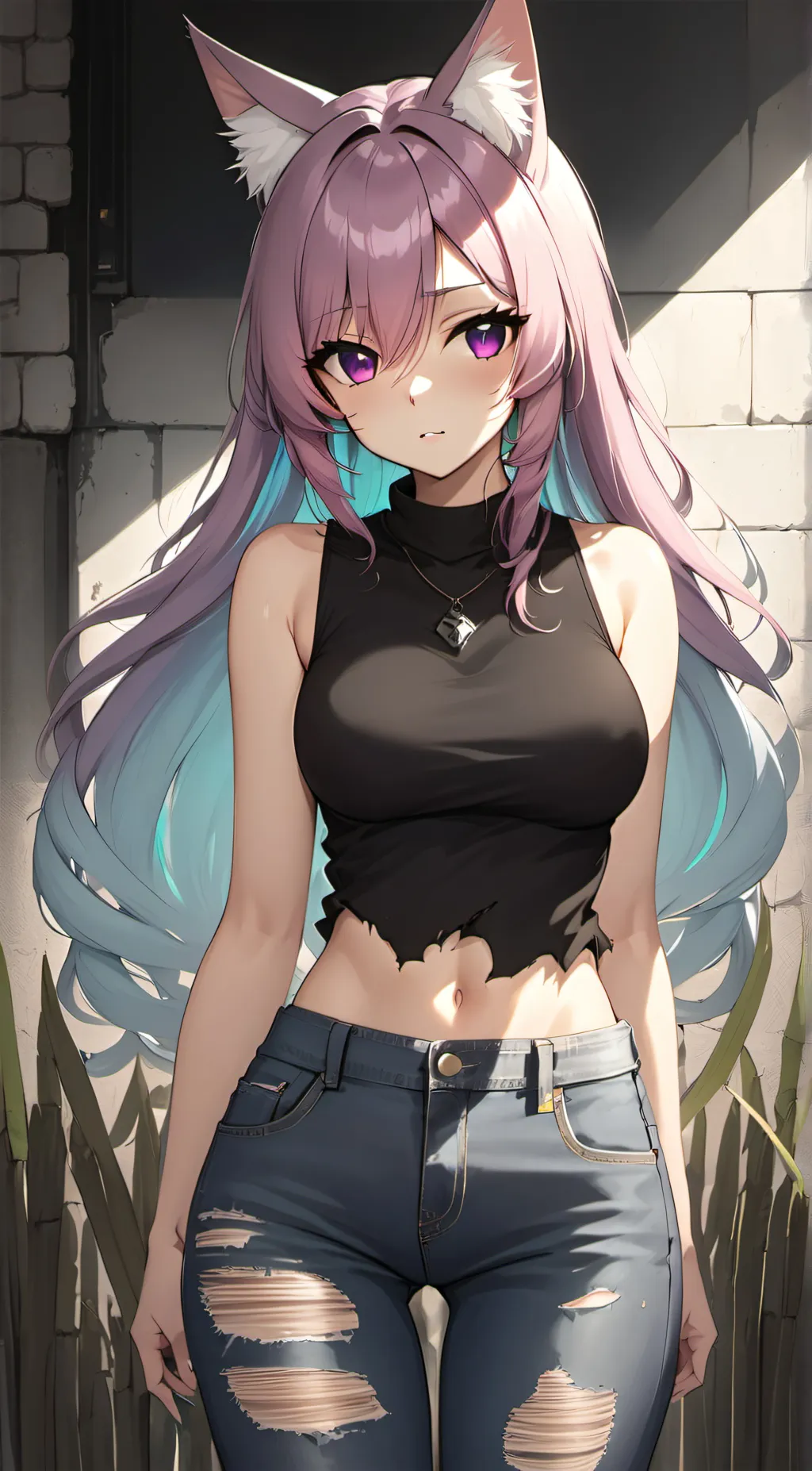 ai character: Victoria  background