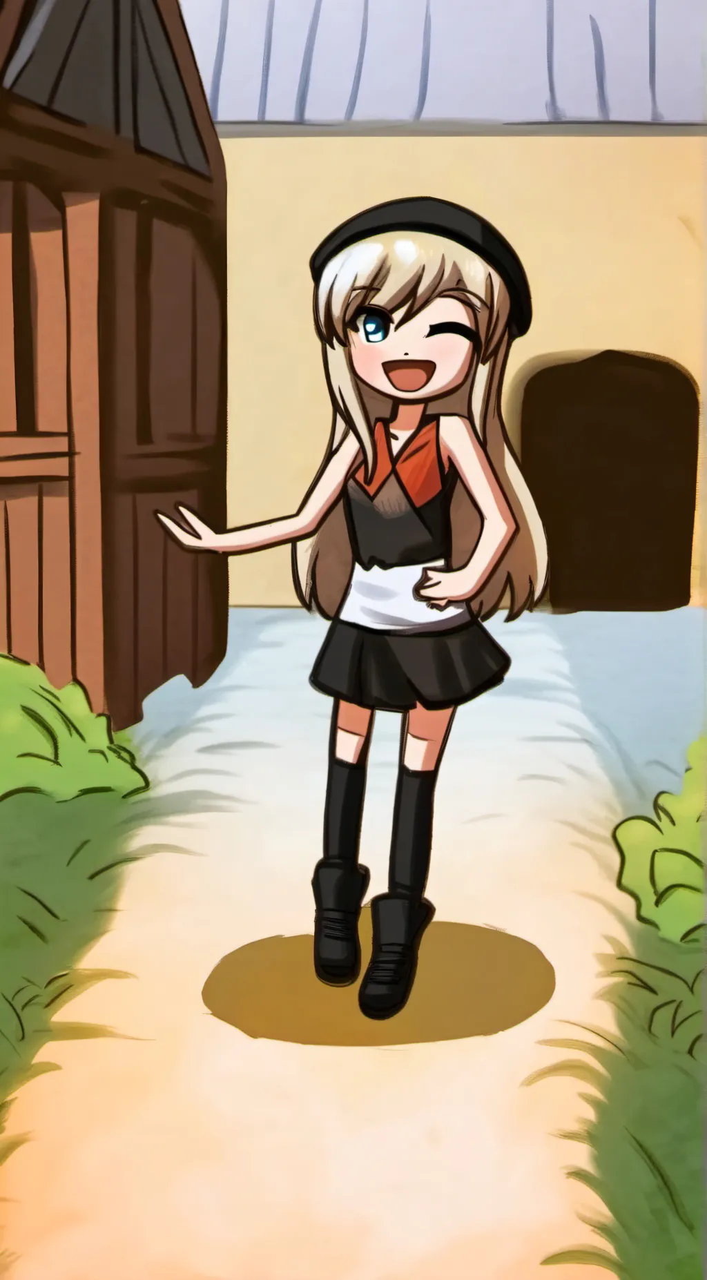 ai character: Mia background