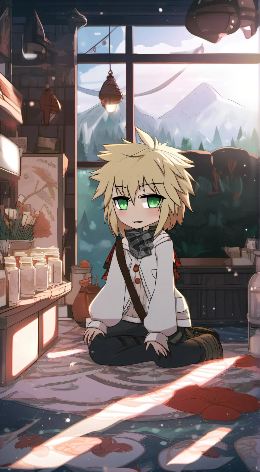 ai character: Mha reacts to KREW background