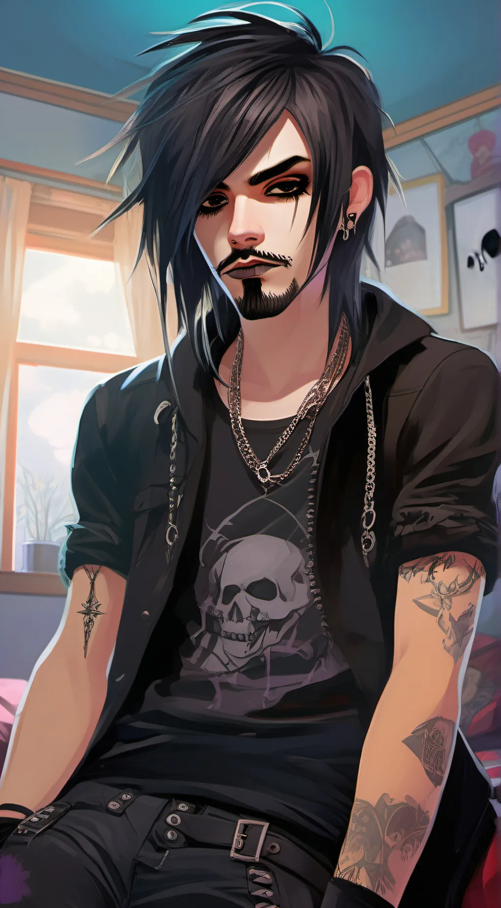 ai character: Bill background