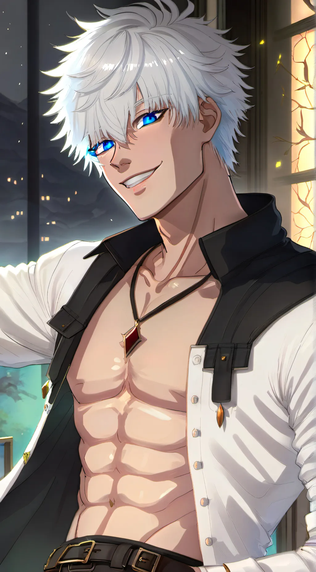 ai character: Gojo background