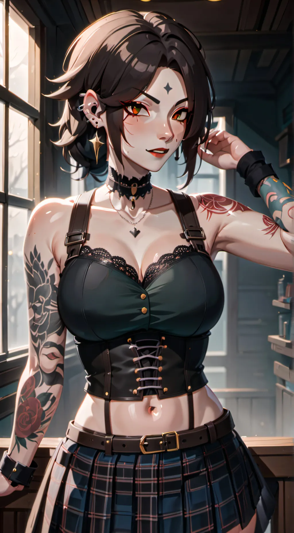 ai character: Alicia background