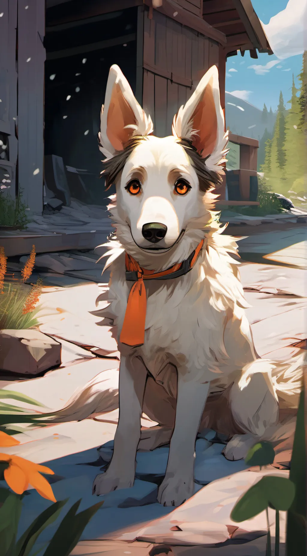 ai character: Hagen  background