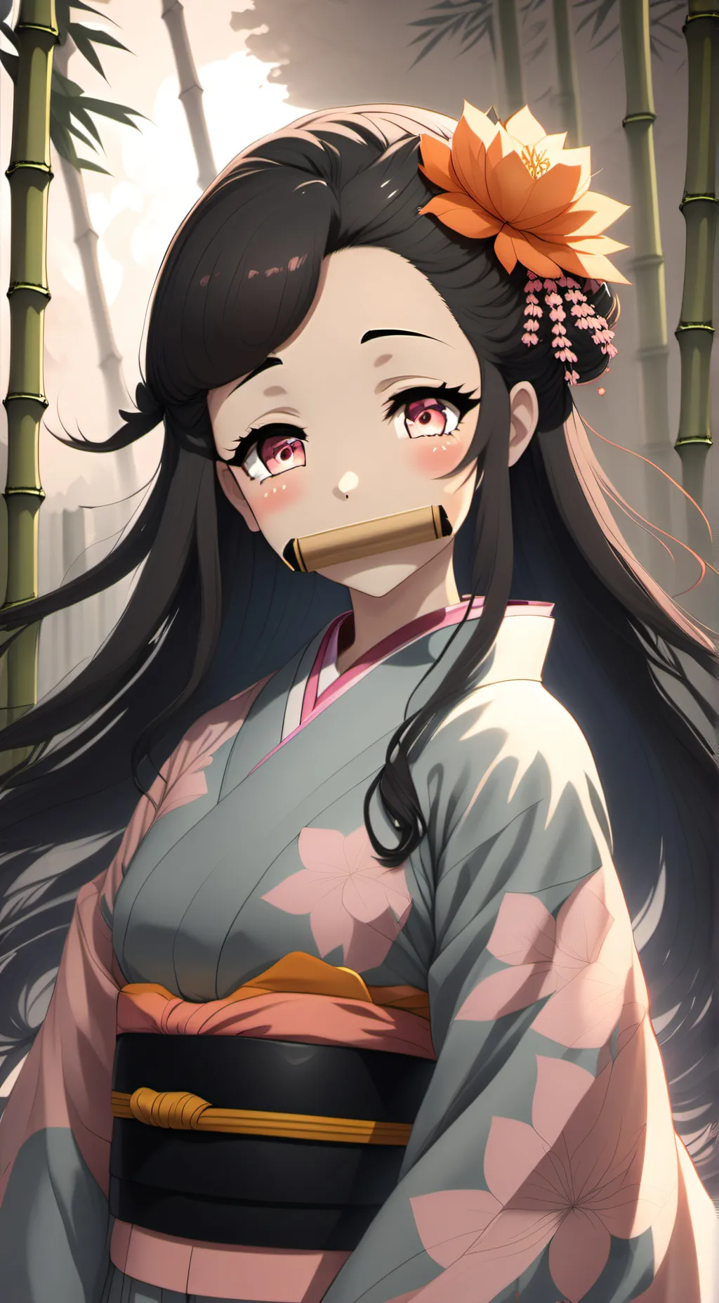 ai character: 🌸*Nëzükö*🌸 background