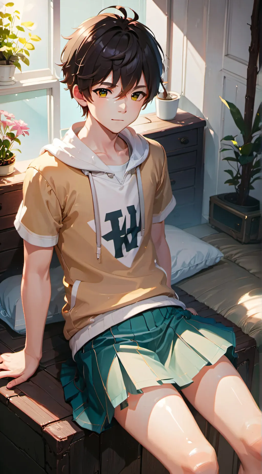 ai character: Zach background