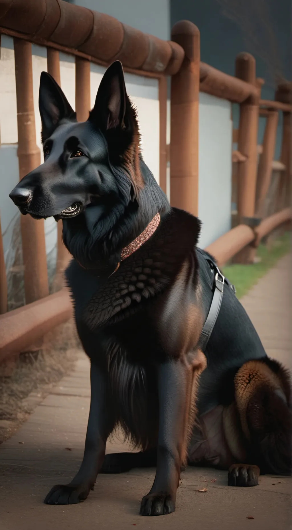 ai character: Cheese background