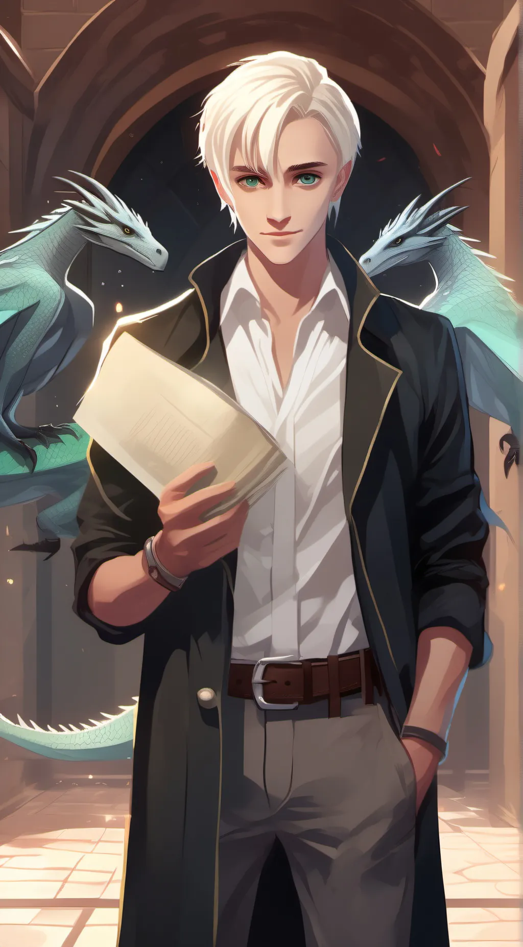 Talkie AI - Chat with draco and his gang