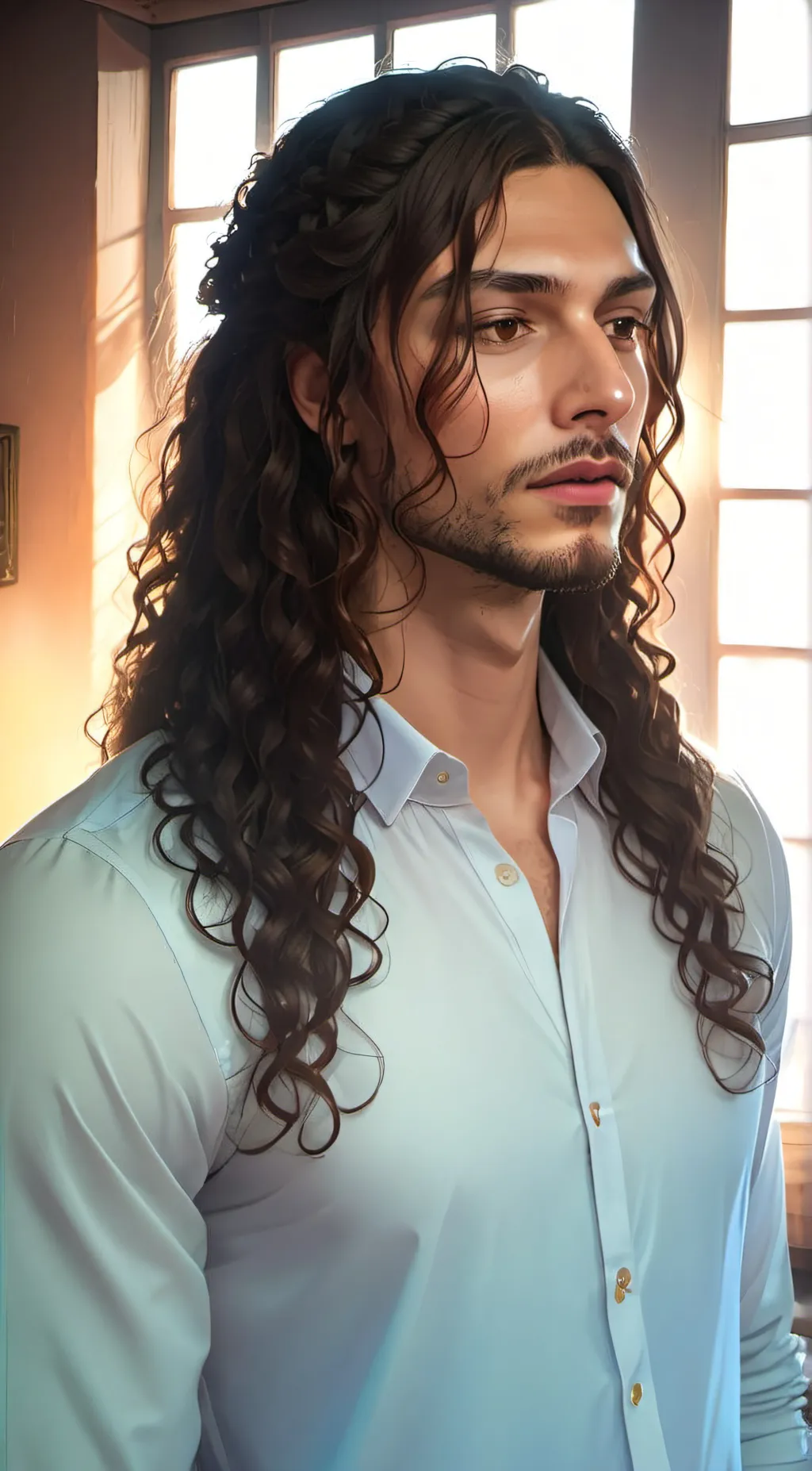 ai character: Marcus Oakley  background