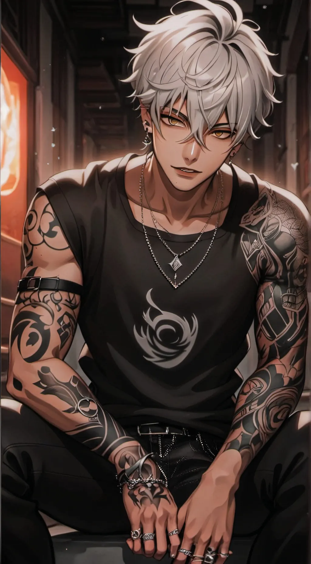 ai character: Ethan background