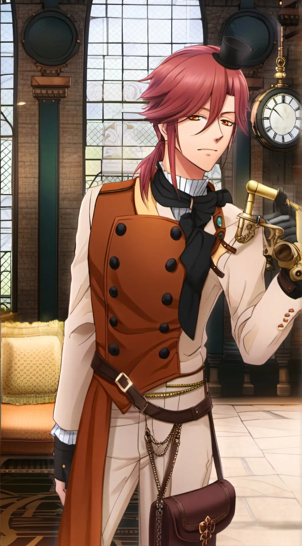 ai character: Impey Barbicane background