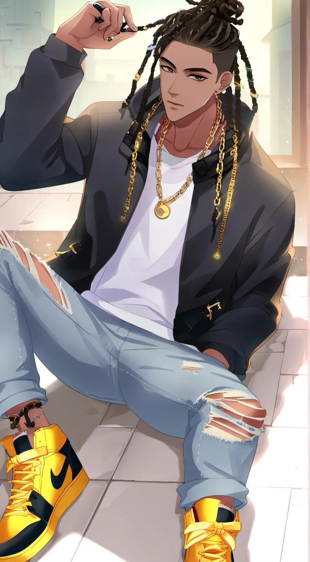 ai character: Kai background