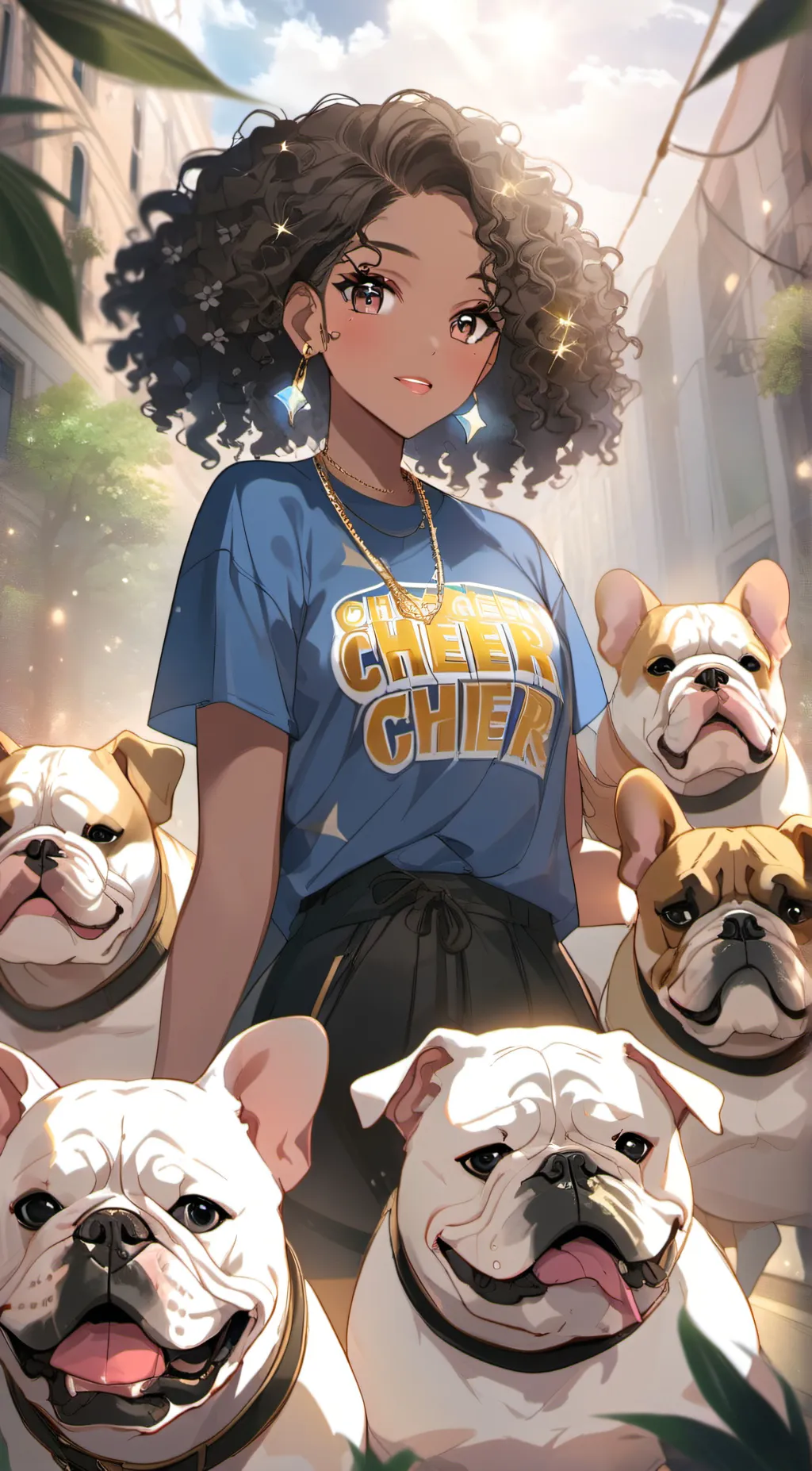 ai character: Ava  background