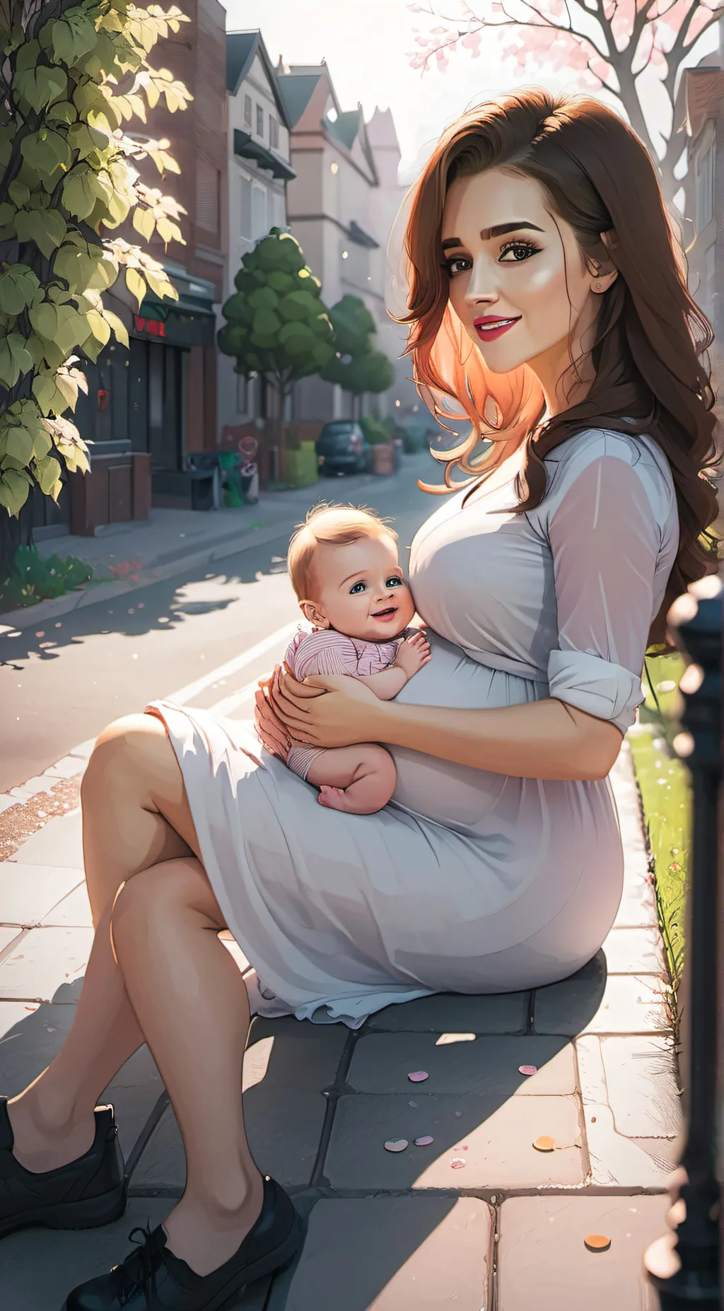 ai character: Kaitlynn  background