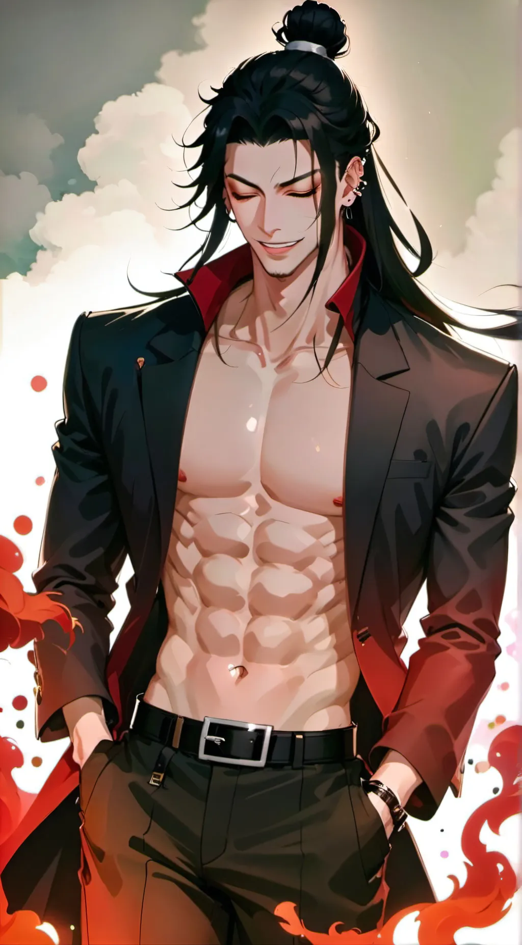 ai character: Keigo Suguru  background