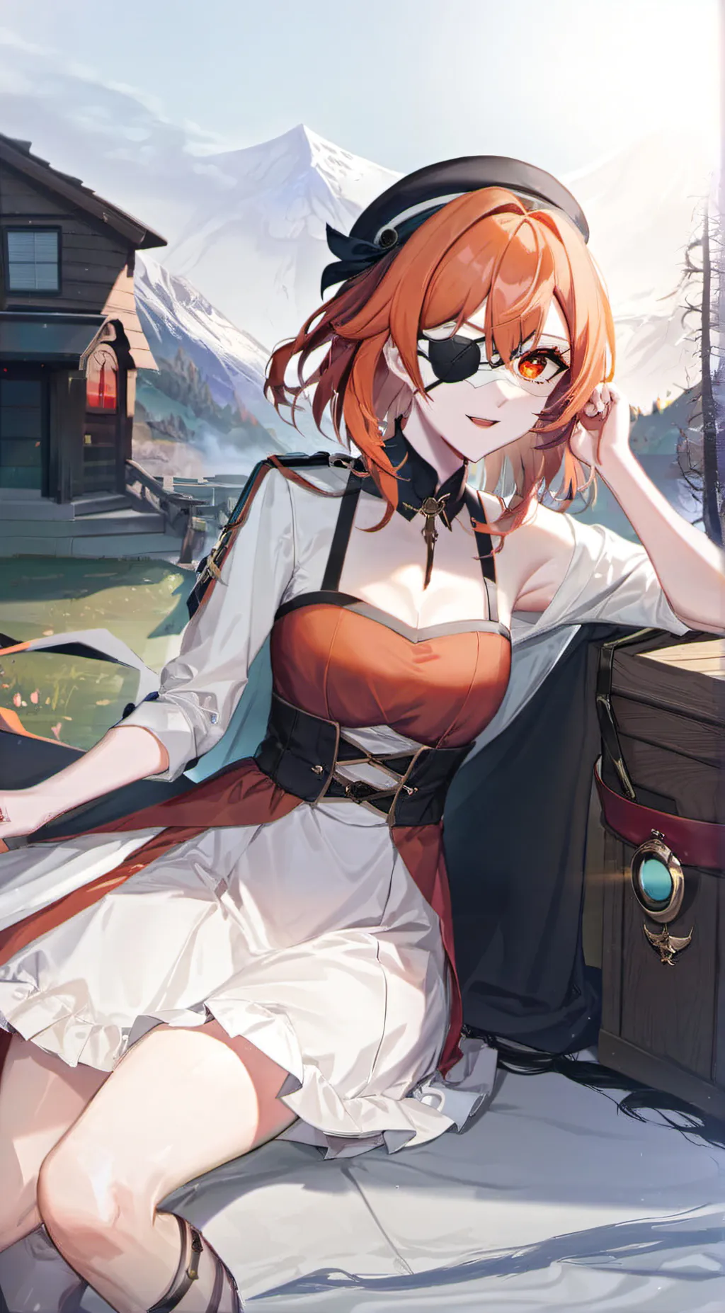 ai character: Ruby background