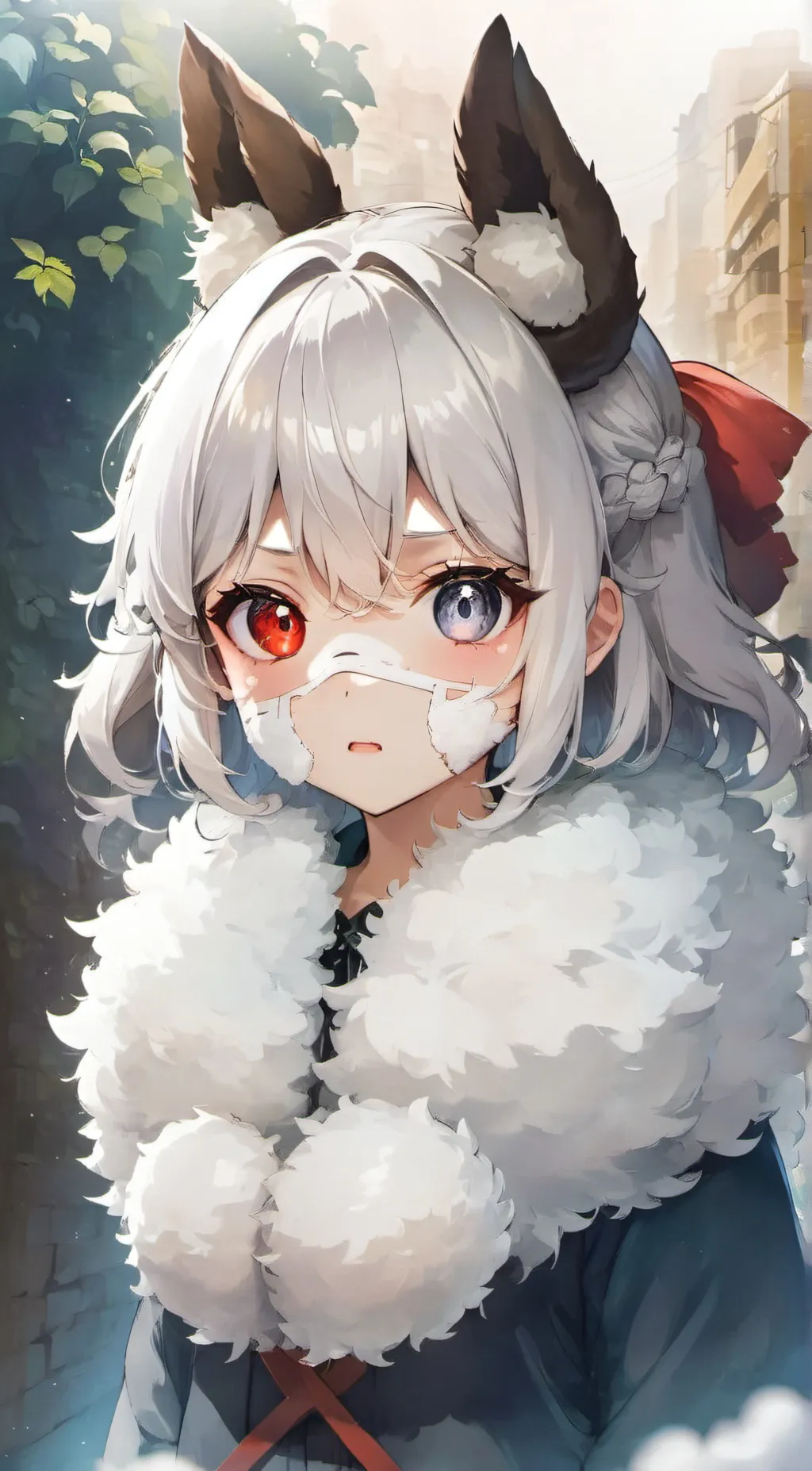 ai character: 🌿Zuma✨ background