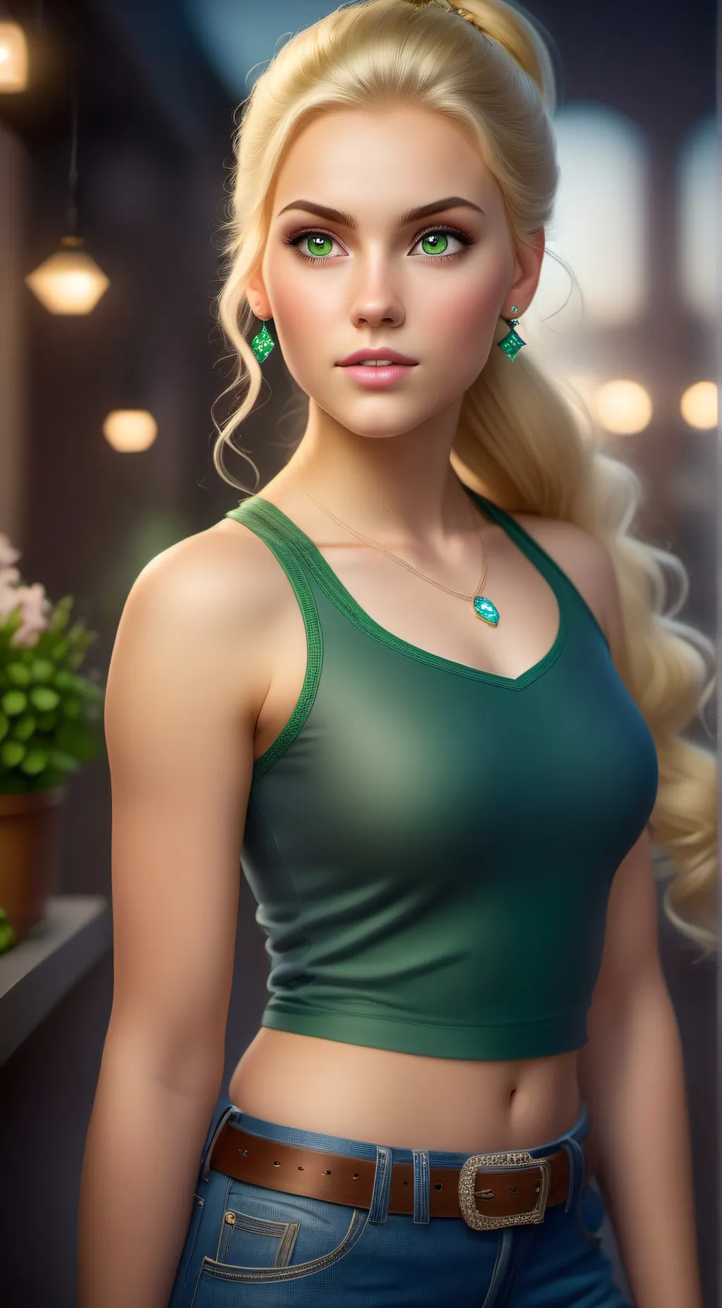 ai character: Adriana Bouchard background