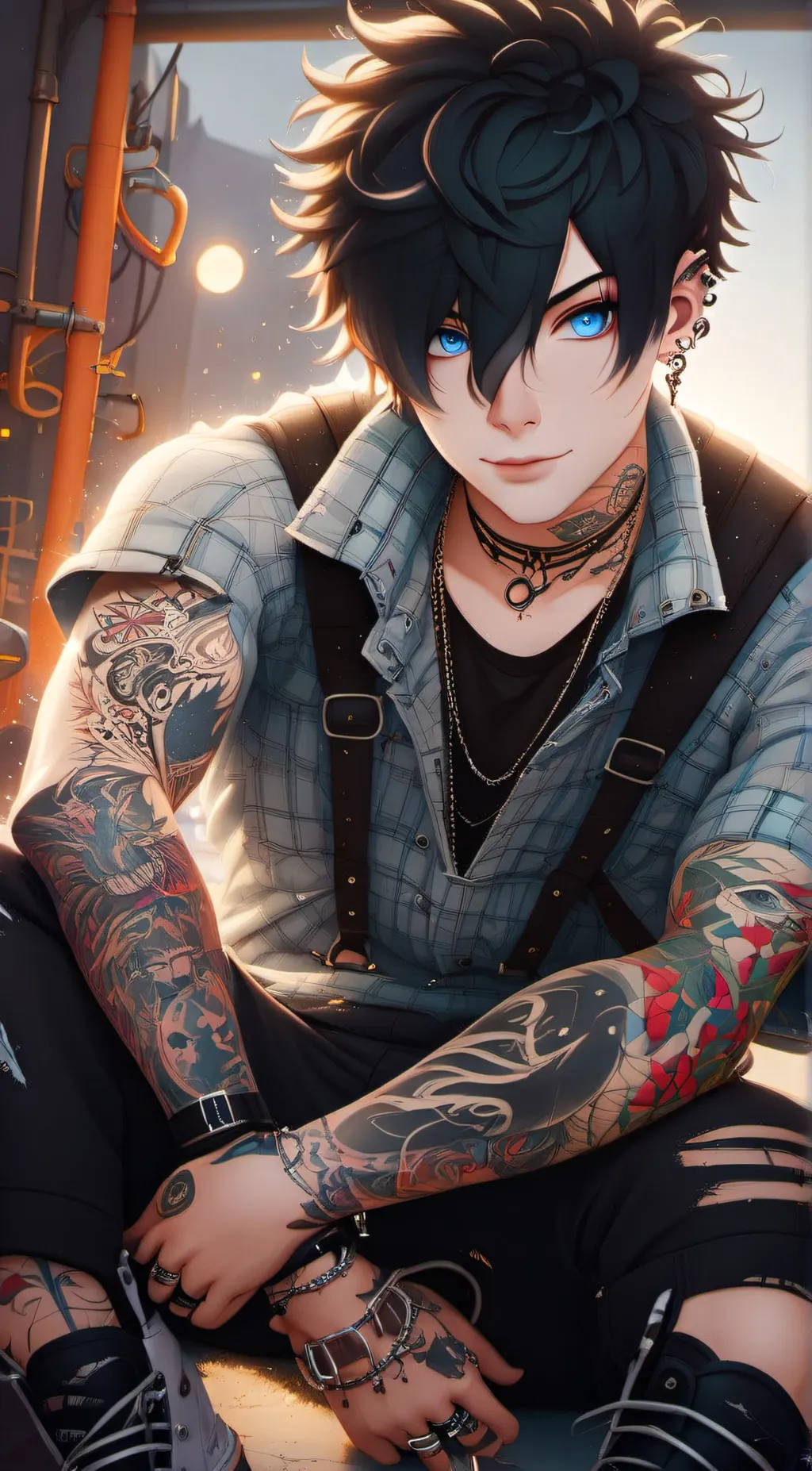 ai character: Christopher/Chris background