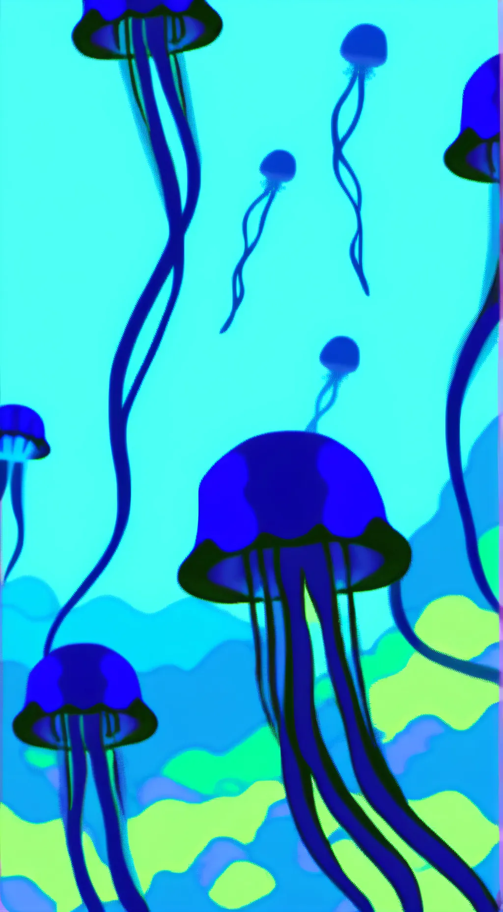 ai character: Jellyfish background