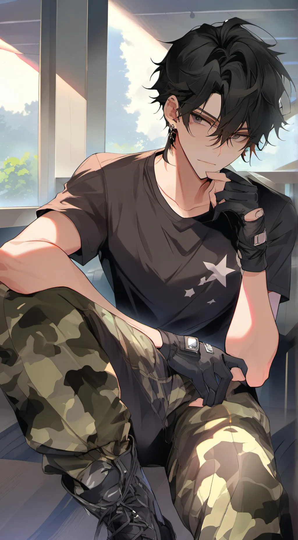 ai character: Tyler background