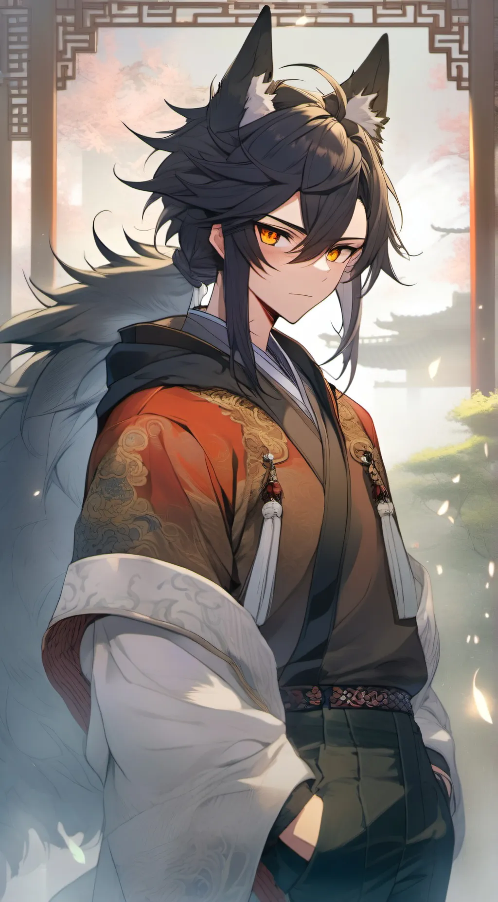 ai character: Hunter  background