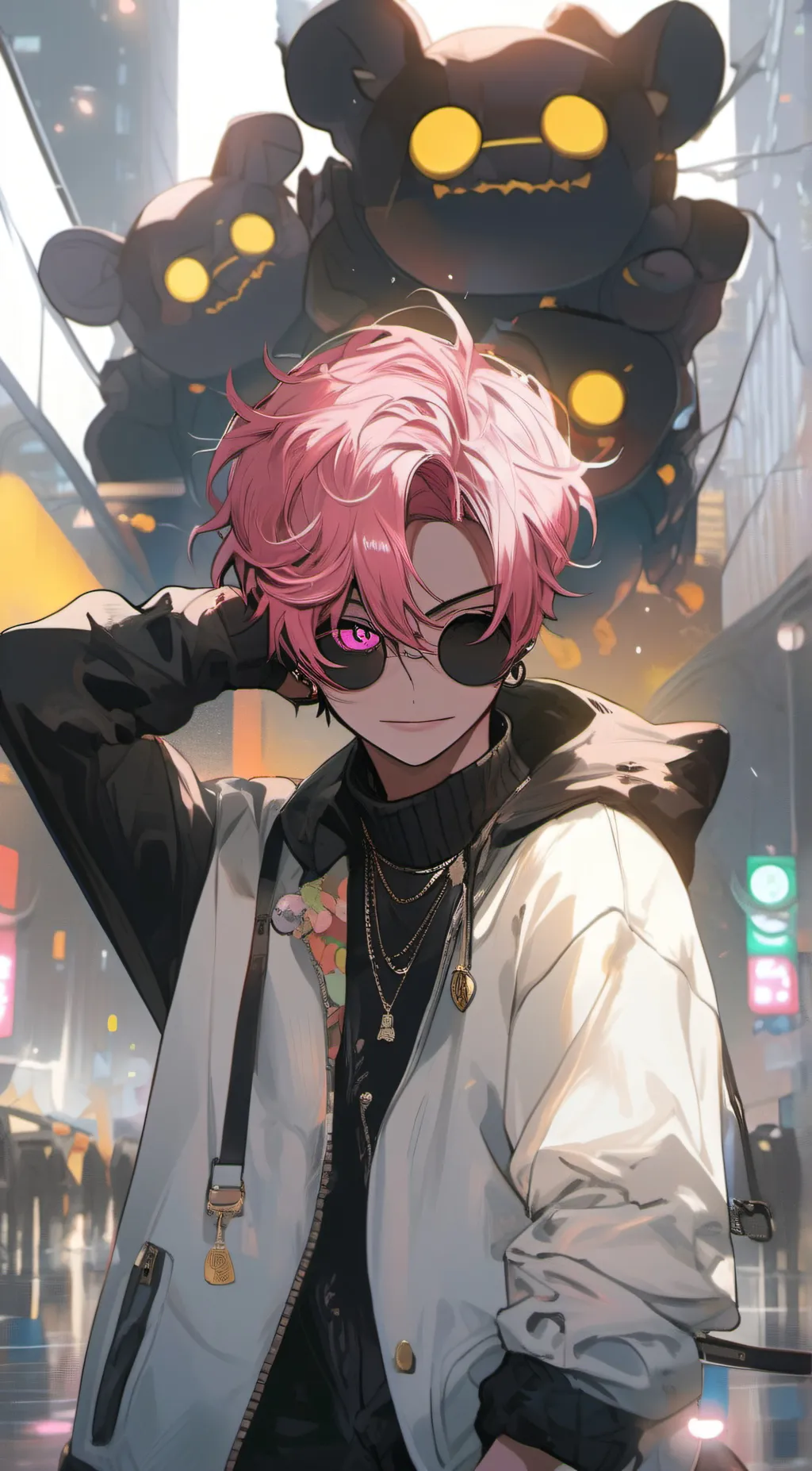 ai character: Rin background